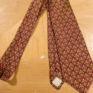 Red and Gold Versace Tie